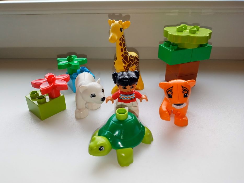 Zwierzątka Lego duplo 10801