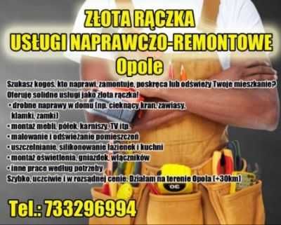 ZŁOTA RĄCZKA – usługi naprawczo-remontowe