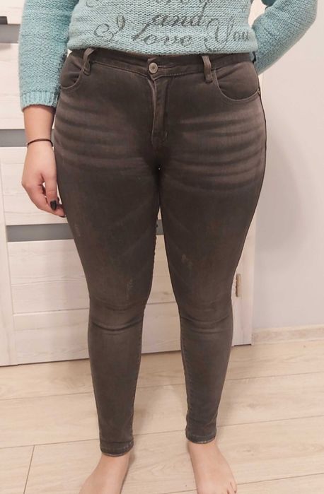 Spodnie damskie jeansowe push up