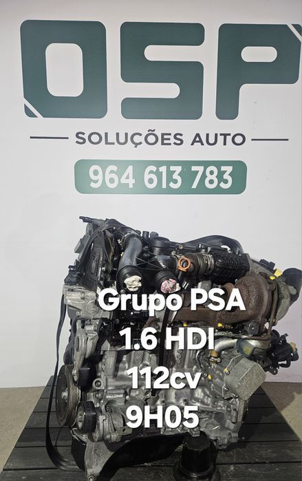 Motor 1.6 HDI ref. 9H05/9HR