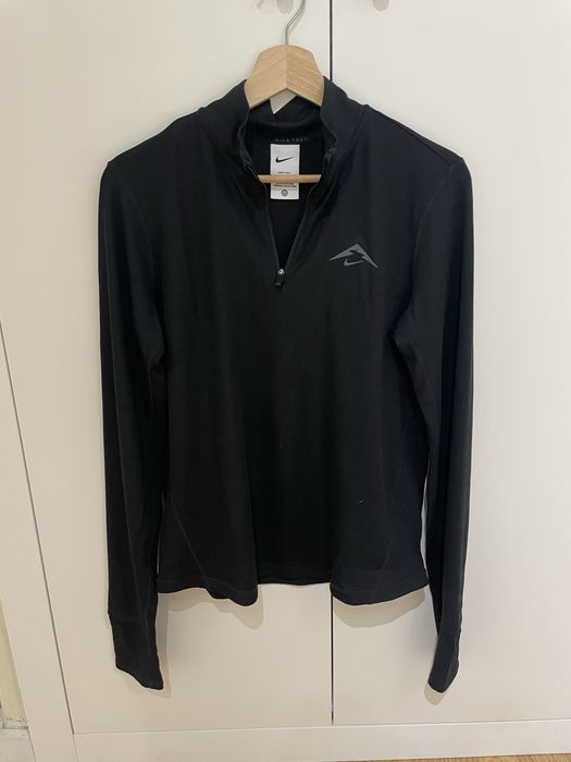 Nike trail meio zipe