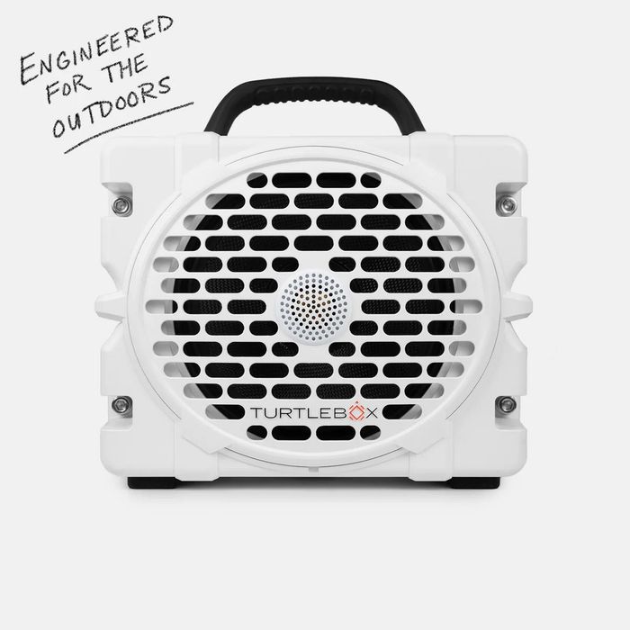 Мультимедійна безпровідна колонка TURTLEBOX Grande White
