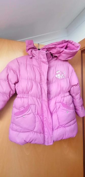 Pink Girls' Warm Coat