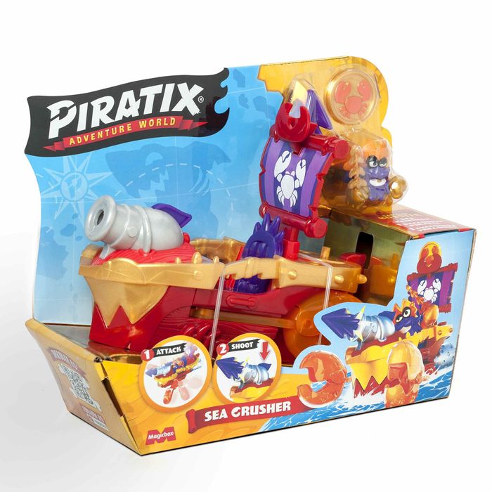 Piratix S Playset  Sea Crusher Magic Box Toys Polska (L)