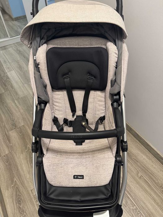 Espiro wózek 2w1 Next melange Pink 08