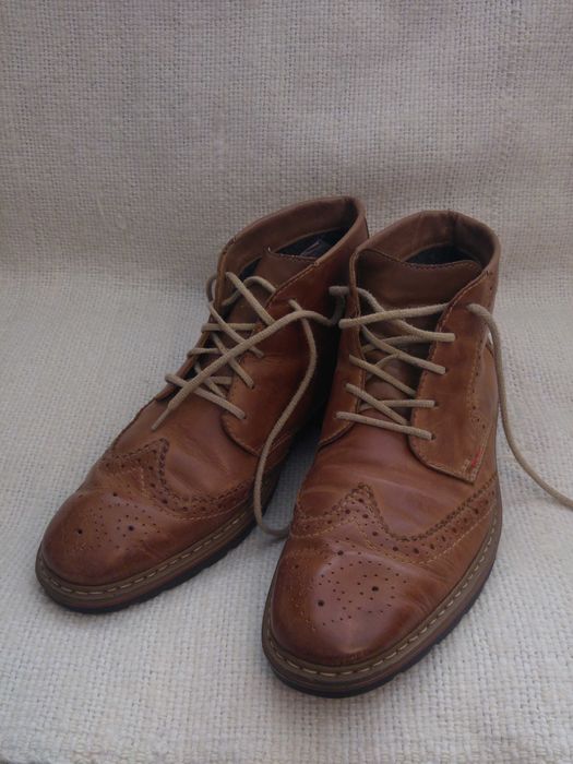 buty męskie skórzane Rieker