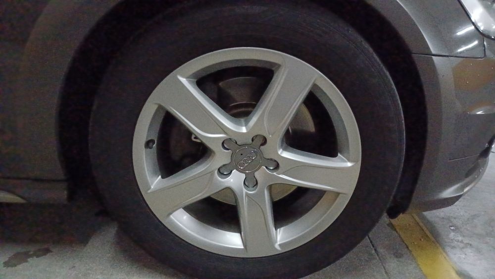 Jantes Audi 18 originais com pneus furação 5x112