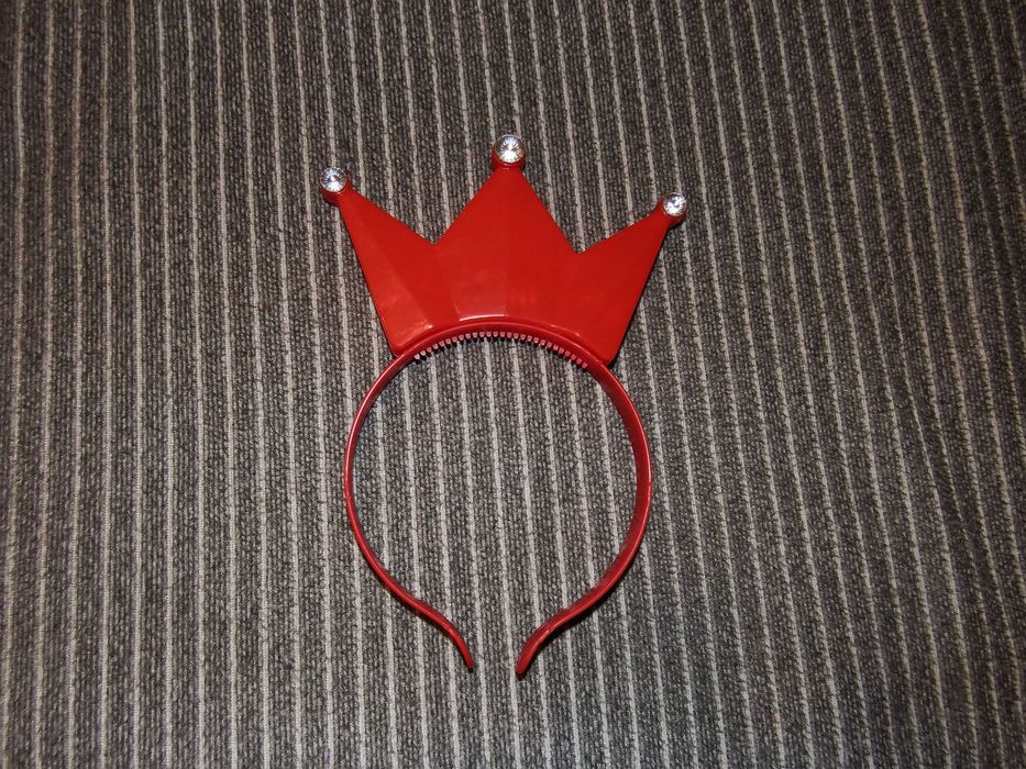 opaska dla dziewczynki korona  cekiny