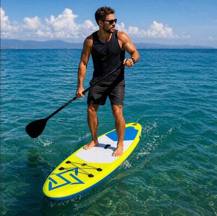 Deska SUP 305x76x15cm Pompowana Stand Up Paddle Board Zestaw 200kg