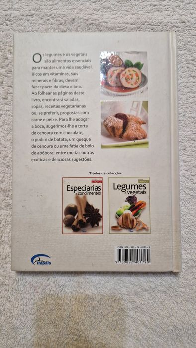 Livro Legumes e Vegetais