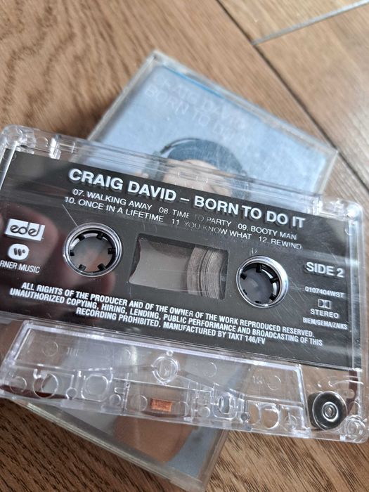 Craig David Born to do it kaseta magnetofonowa