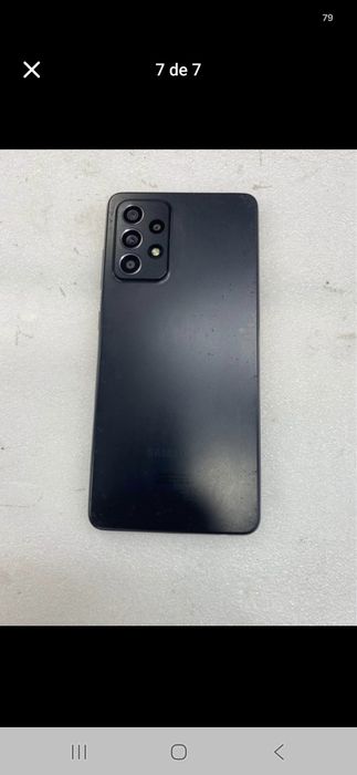 Samsung A52 como novo com capa e protecção de vidro