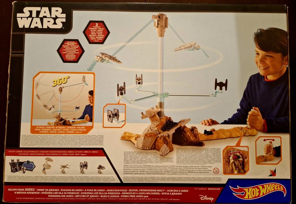 STAR WARS Escape from Jakku / Hot Wheels''Play set Selado''