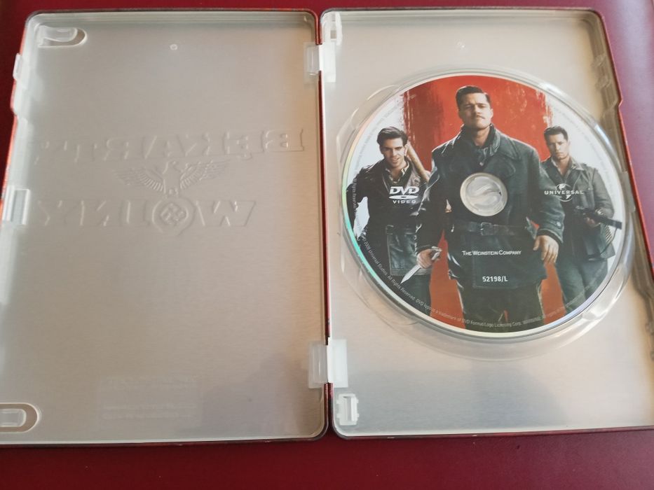 Unikat! DVD Bękarty Wojny. Metalbox - pudełko.