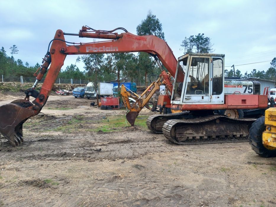 Máquina, retroescavadoras