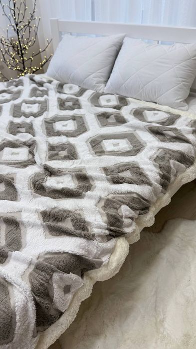 Плед - підковдра на овчині