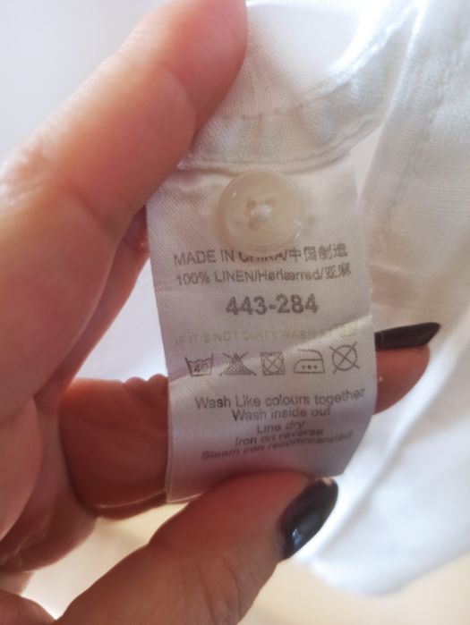 Koszula męska lniana Next L