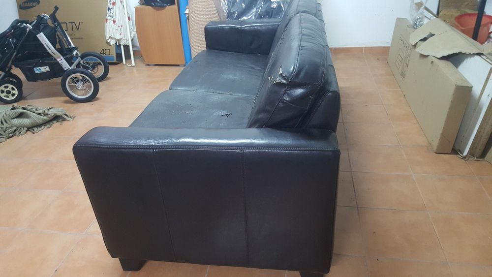 Sofá 4 lugares( para estofar )