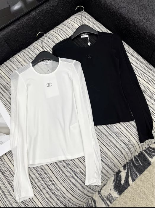 Лонгслив chanel,loro piana,ysl,loewe