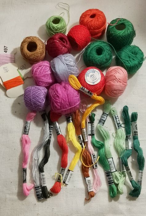 Zestaw muliny i kordonków Ariadna