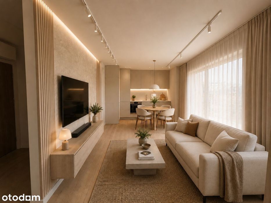 3 pokoje | 47m2 | prywatny balkon | klimatyzacja | miejsce parkingowe