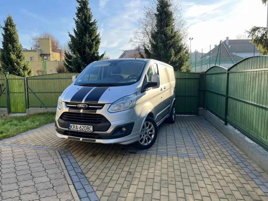 Ford Transit Custom  Transit Custom 290S 2.2 TDCi 155KM M6 Sport L1H1 Pierwszy właścici FV