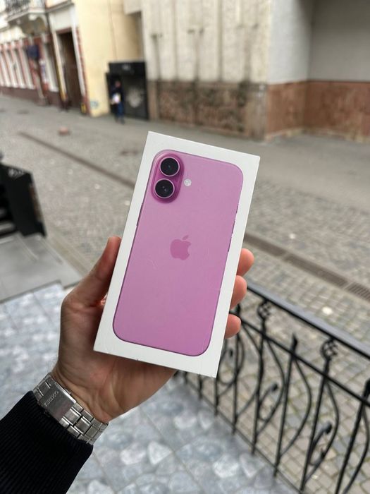 Apple iPhone 16 128gb White Pink Black Neverlock NEW новий