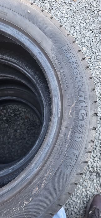 2шт 205 55 r16 Goodyear 7mm літо шини резина скати колеса