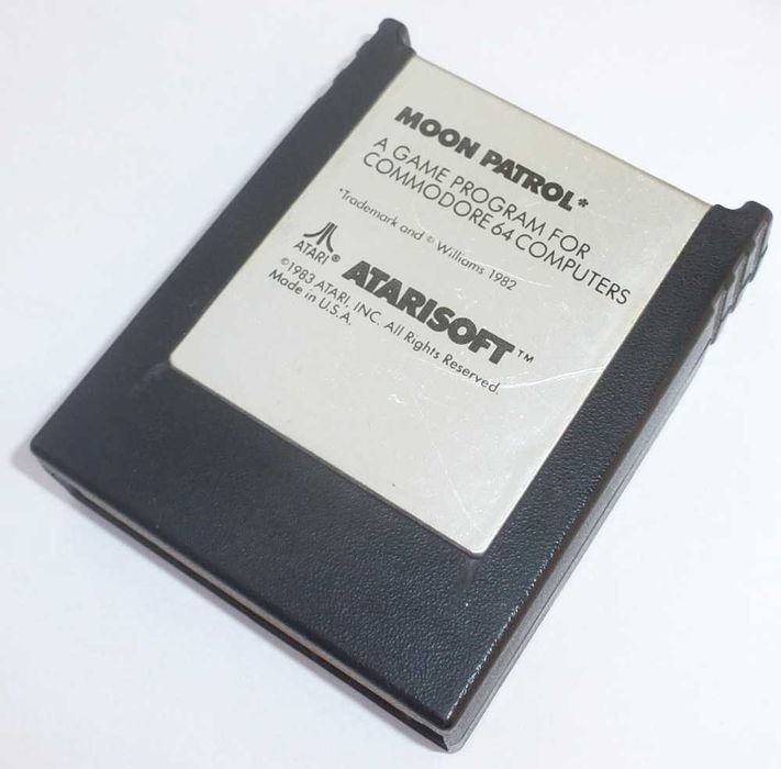 MOON PATROL gra kartridż cartridge Commodore 64 C64