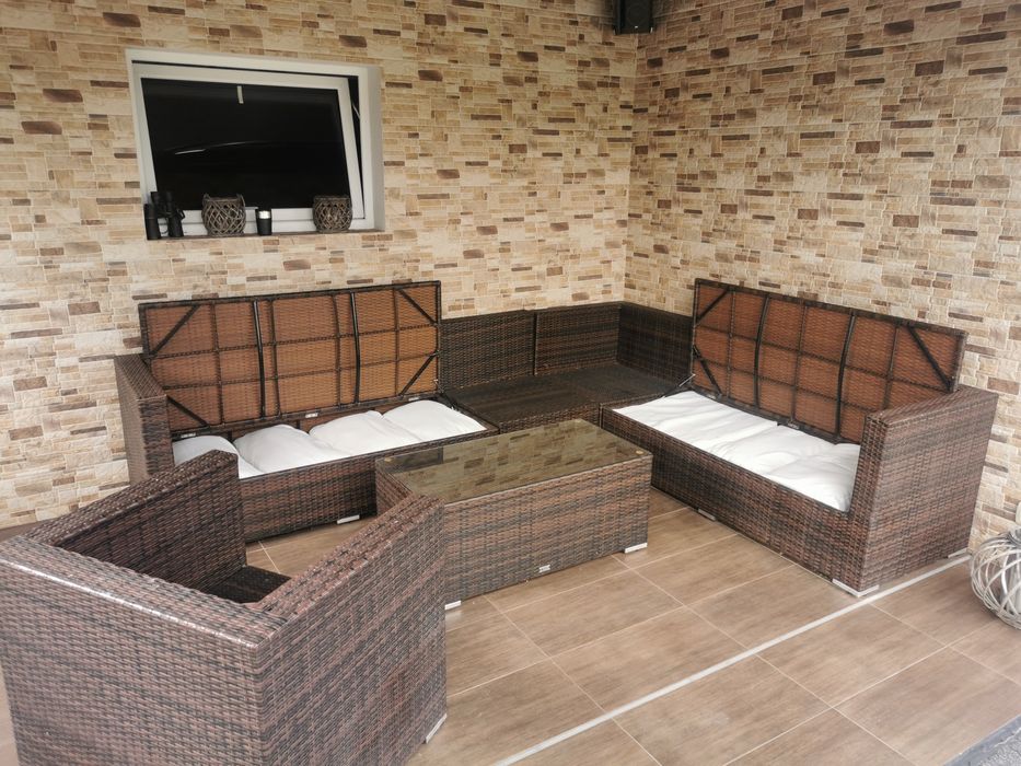 Zestaw ogrodowy technorattan