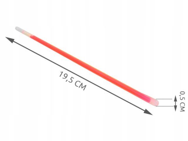 Świecące pałeczki opaski Światło chemiczne 100szt