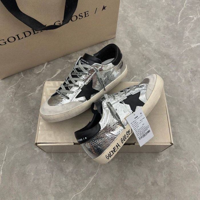 Кросівки Golden Goose Grey/ Кеди Голден Гус сірі/ Super-star/ GG/ UGG