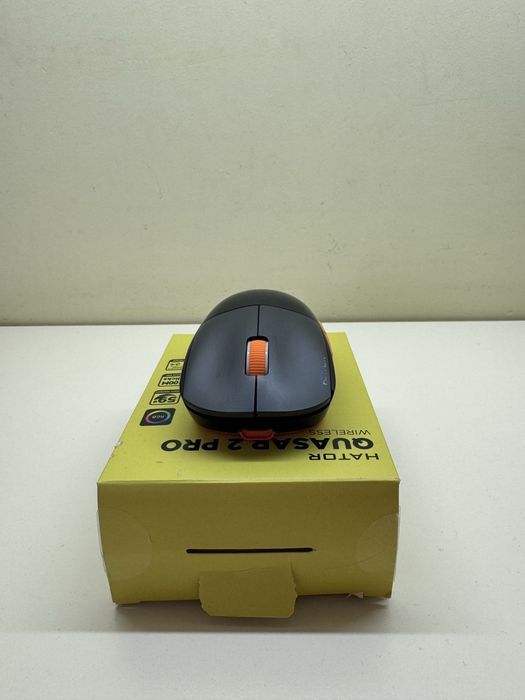 Пропонуємо до Вашої уваги Бездротова миша HATOR Quasar 2 PRO Wireless Black Orange (HTM560BO)