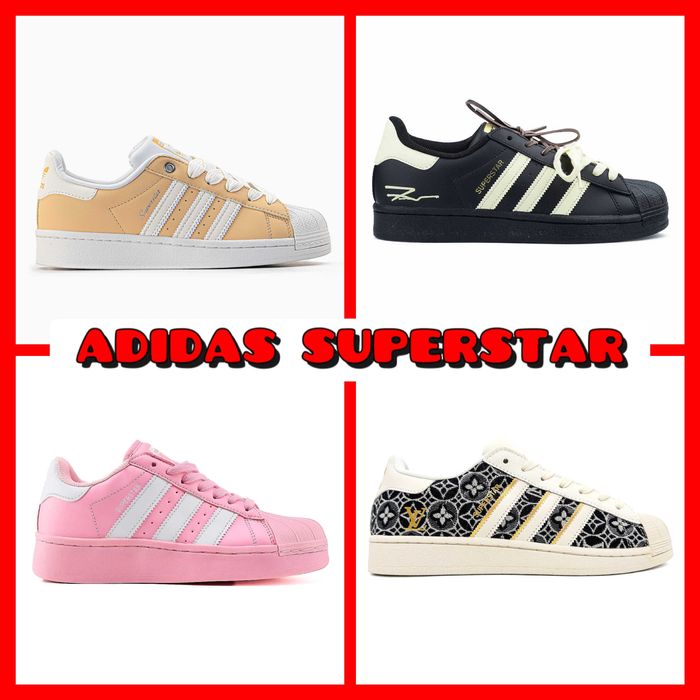 СУПЕРЗІРКОВІ Кросівки Adidas Superstar | Унісекс | Розміри 36 - 45