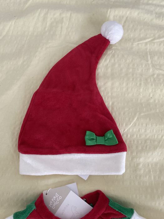 Fato de duende de natal para bebé  - 1 mês CHICCO