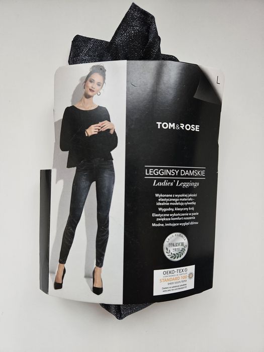 2x Legginsy damskie  L Tom&Rose