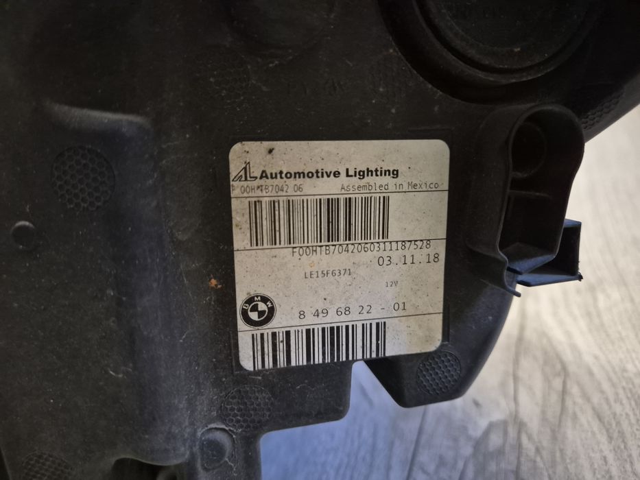 Фара права BMW X3 X4 G01 G02 LED 2019-2023 USA