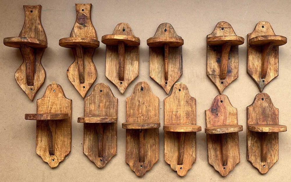 Peanhas rusticas artesanais em pinho, restam 12 unidades