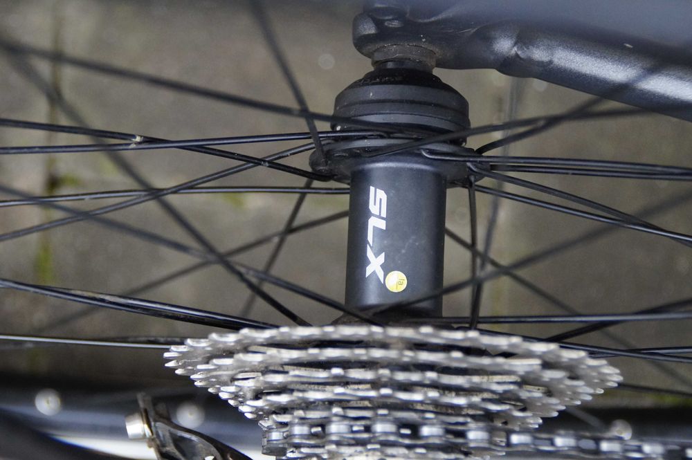 Rower trekkingowy pakiet shimano SLX