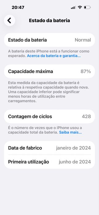 Iphone 15 , com 256 GB