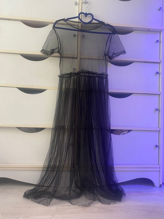 Прозора сукня накидка s