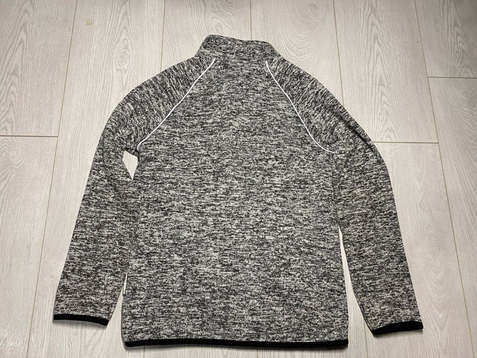 Тепла флісова кофта дитяча 134/140, блискавка, нова