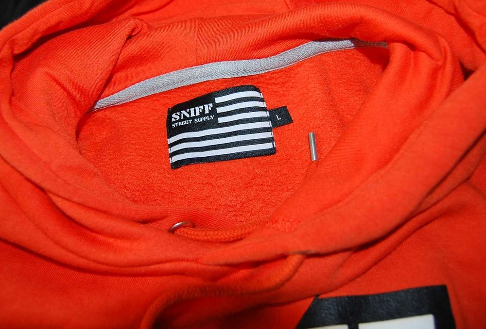 SNIFF ROZ. L  bluza ciepła męska z kapturem