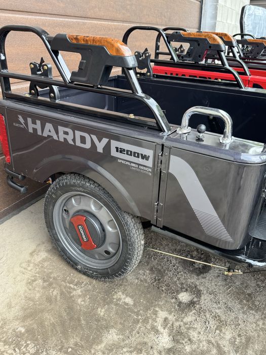 Трицикл вантажний Corso HARDY 1200W, 60V/38Ah 4 МІСЦЯ  доставка вам додому