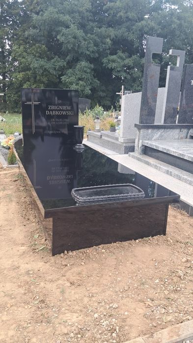 Nowoczesny Nagrobek kompoze 3099 zł z montażem Cały Kraj- Promocja