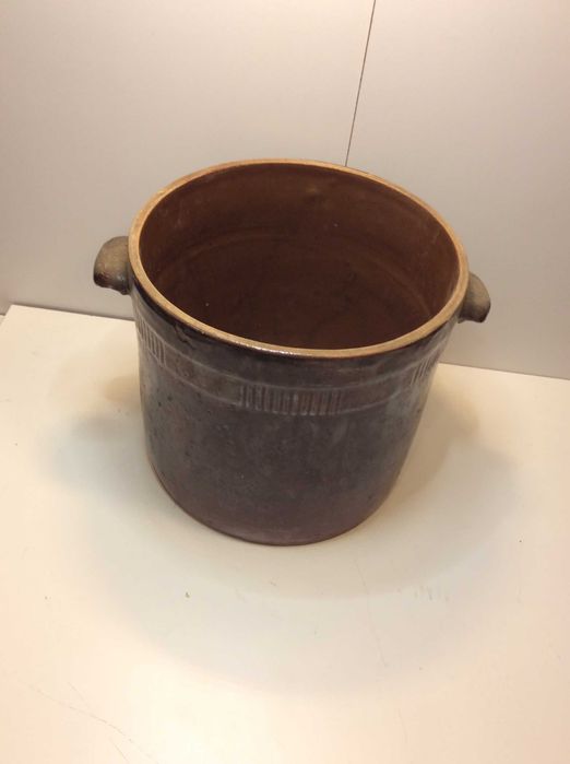 Garnek kamionkowy gliniany BOCHNIA 8 LITRÓW