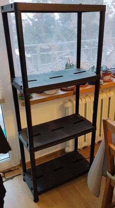 Regał plastikowy skladany