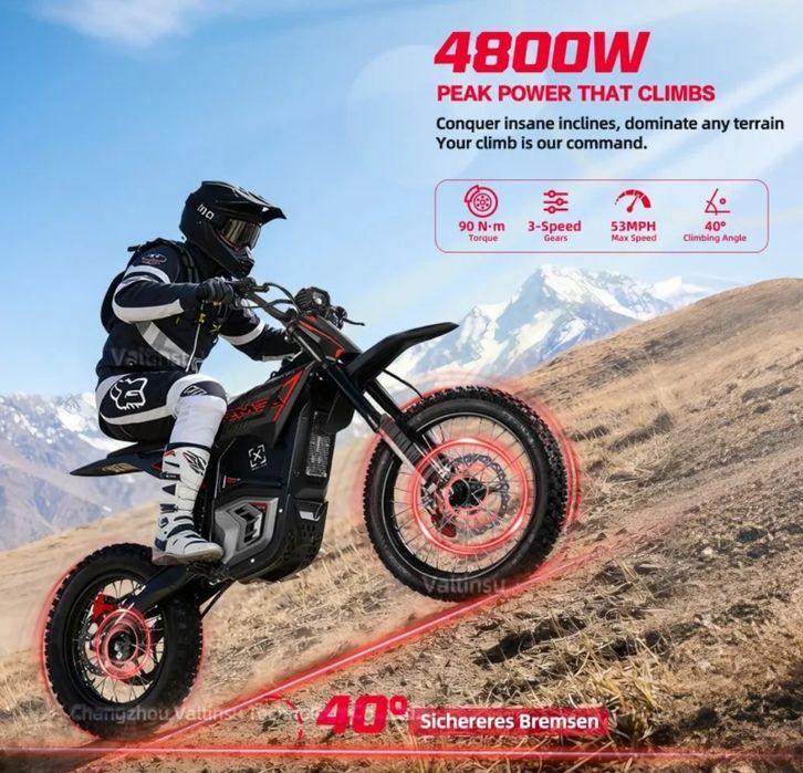 Mota elétrica 60v 4000w