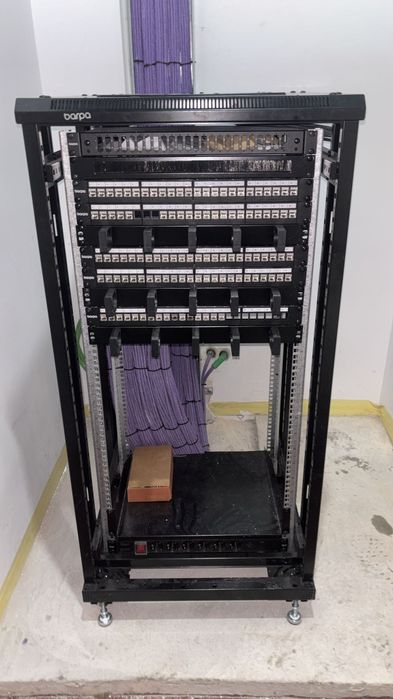 Serviços de Telecomunicações (Fibra Ótica, cabos coaxiais e rede) Câmeras de segurança