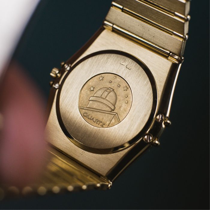 Relogio Omega Constellation Quartz 33mm | Ouro 18k - 95 gramas | 1985